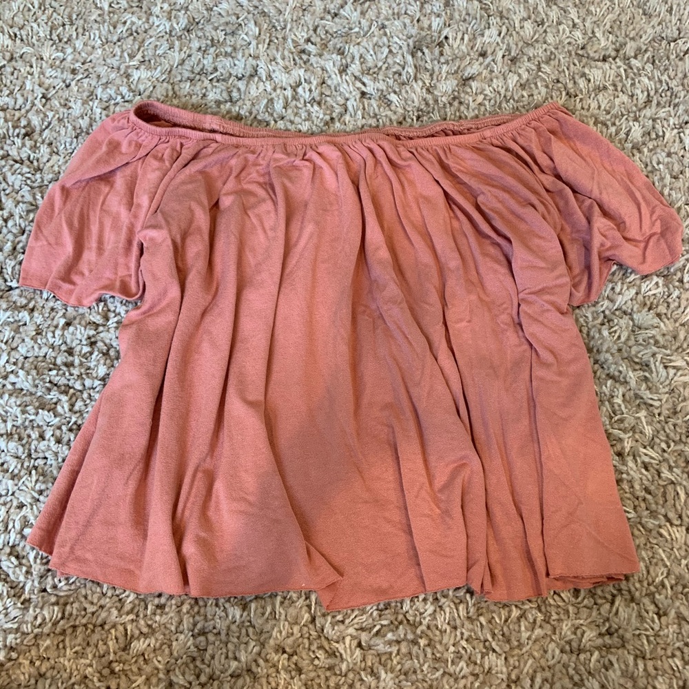 Off the Shoulder Flowey Top